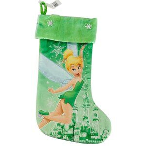 Disney Parks Peter Pan Tinker Bell Fairy Holiday Christmas Stocking